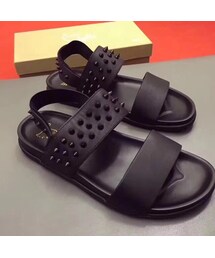 ルブタン　サンダル GUCCI（グッチ）の「クリスチャン ルブタン サンダル メンズ スリッパ