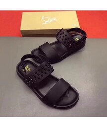 【新品未使用】GUCCI メンズ スポーツサンダル GUCCI(グッチ)の「クリスチャン ルブタン サンダル メンズ