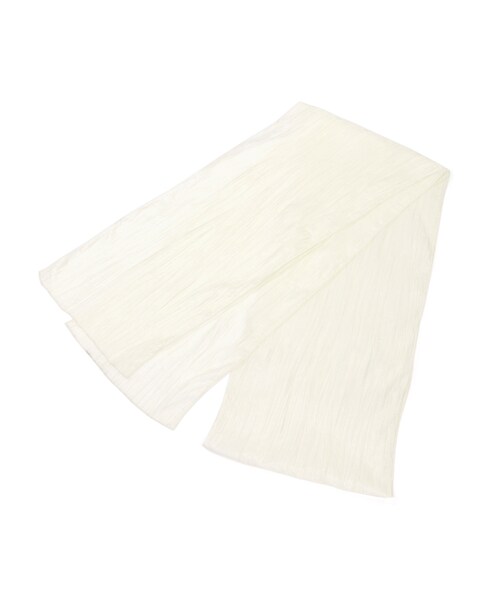 GRL（グレイル）の「皺加工兵児帯（和装小物・レディース・レッド/ブラック/ホワイト/ブルー/イエロー/ピンク/グリーン/ネイビー/パープル/グレー/アイボリー/ラベンダー/チェリーピンク・F）」の2枚目の写真