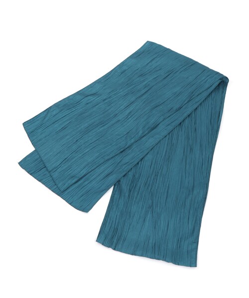 GRL（グレイル）の「皺加工兵児帯（和装小物・レディース・レッド/ブラック/ホワイト/ブルー/イエロー/ピンク/グリーン/ネイビー/パープル/グレー/アイボリー/ラベンダー/チェリーピンク・F）」の7枚目の写真