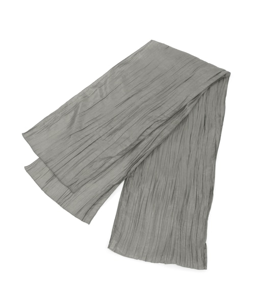 GRL（グレイル）の「皺加工兵児帯（和装小物・レディース・レッド/ブラック/ホワイト/ブルー/イエロー/ピンク/グリーン/ネイビー/パープル/グレー/アイボリー/ラベンダー/チェリーピンク・F）」の5枚目の写真