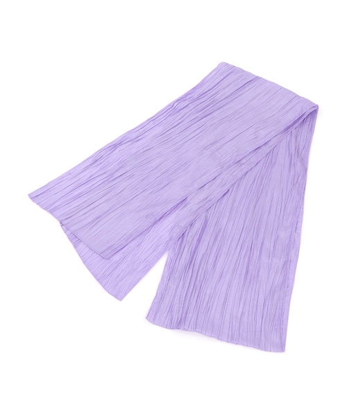 GRL（グレイル）の「皺加工兵児帯（和装小物・レディース・レッド/ブラック/ホワイト/ブルー/イエロー/ピンク/グリーン/ネイビー/パープル/グレー/アイボリー/ラベンダー/チェリーピンク・F）」の10枚目の写真