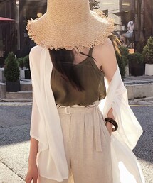 DHOLIC | シフォンオープンガウン(その他アウター)