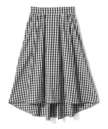 GRL | バックテールフレアギンガムスカート(スカート)