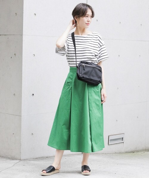 LOWRYS FARM(ローリーズファーム)の「メッシュショルダーBAG(バッグ・アイボリー/ブラック/ベージュ)」の4枚目の写真