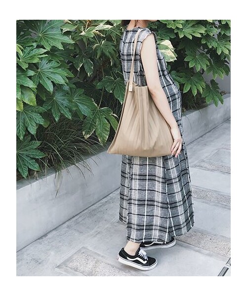 no brand（ノーブランド）の「プリーツショルダーBAG（ショルダーバッグ・レディース・その他）」の2枚目の写真