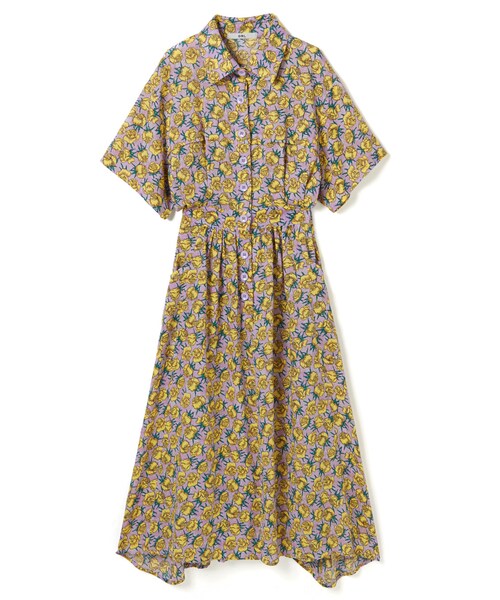 Grl グレイル の 花柄シャツワンピース シャツワンピース Wear