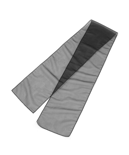 GRL（グレイル）の「オーガンジー兵児帯（和装小物・レディース・チェリーピンク/ブラック/ホワイト/ブルー/ピンク/グレー/ラベンダー・F）」の3枚目の写真