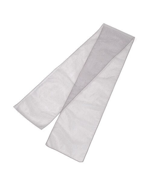 GRL（グレイル）の「オーガンジー兵児帯（和装小物・レディース・チェリーピンク/ブラック/ホワイト/ブルー/ピンク/グレー/ラベンダー・F）」の4枚目の写真