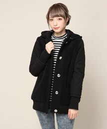 JEANASIS | ボアキリカエフードブルゾン(ジャケット/アウター)