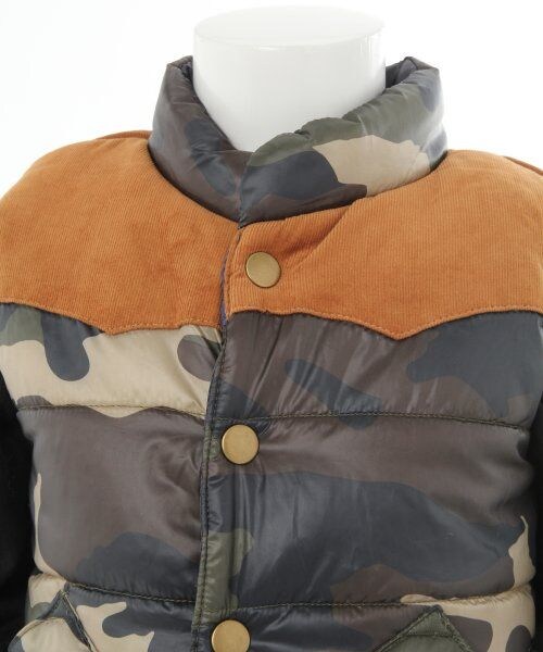 GLOBAL WORK(グローバルワーク)の「【キッズ】リバーシブルカモフラベスト(ジャケット/アウター・キッズ・カモフラ78・L(110~120cm)/M(100~110cm)/S(90~100cm)/XL(120~130cm))」の4枚目の写真