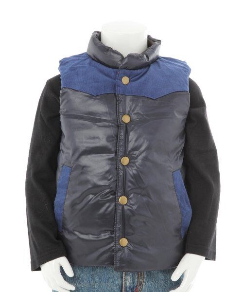 GLOBAL WORK(グローバルワーク)の「【キッズ】リバーシブルカモフラベスト(ジャケット/アウター・キッズ・カモフラ78・L(110~120cm)/M(100~110cm)/S(90~100cm)/XL(120~130cm))」の9枚目の写真