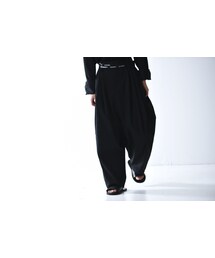 BISHOOL | BISHOOL black denim 10 tuck pants(デニムパンツ)