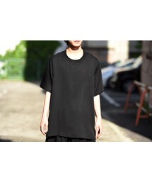 my beautiful landlet | My Beautiful Landlet テンセルバーバリー切り替えカットソー black(Tシャツ/カットソー)