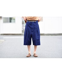 HOUSE OF THE VERY ISLAND'S | house of the very island's ルーズハーフタックパンツ dark blue(その他パンツ)