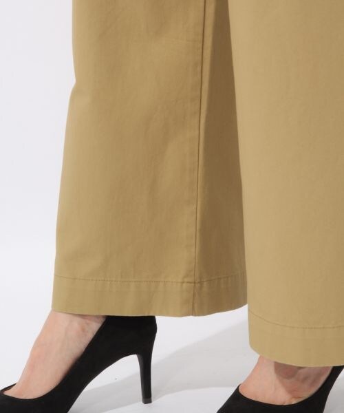 laboratory work（ラボラトリーワーク）の「サス付き後ろレースアップパンツ（パンツ・ベージュ/ブラウン）」の11枚目の写真