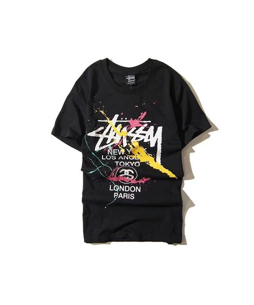 STUSSY フロントロゴ Tシャツ STUSSY フロントロゴ Tシャツ STUSSY ロゴTシャツ | frshakozaki