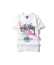 STUSSY Tシャツ weber | 00s Stüssy × Eric Haze 