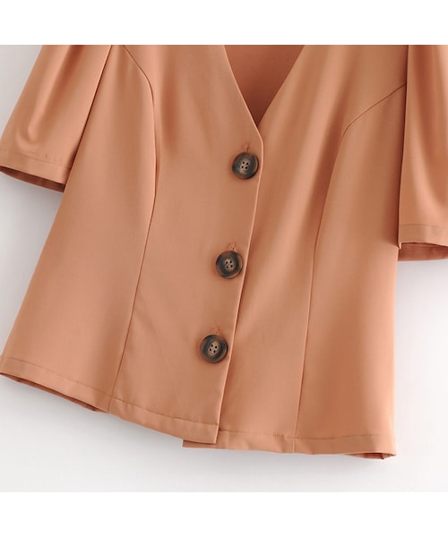 ZARA（ザラ）の「バルーンスリーブトップス パフスリーブ