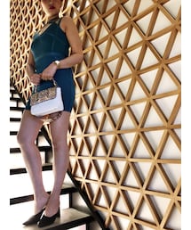 Guess | STRAPPY MIRAGE BANDAGE DRESS(ドレス)