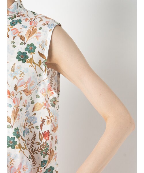 MICHEL Beaudouin LIBERTY リネン ブラウス Usagi pour toi 