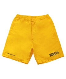 Fresh Anti Youth | SMILEY WORDL RELAX SHORT PANTS-YELLOW(その他パンツ)