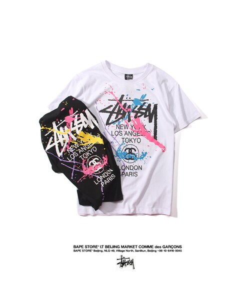 STUSSY（ステューシー）の「STUSSY トップス Tシャツ 半袖 SUPR