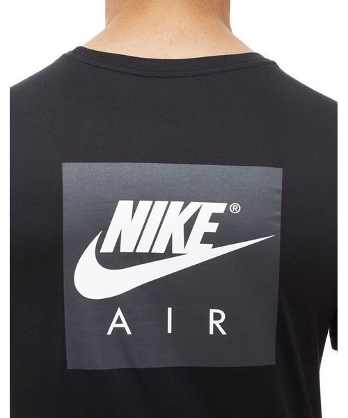 国内配送【Nike】Air Max コットン Tシャツ★海外限定★ NIKE(ナイキ)の「海外限定!!◇Nike◇Air Box Side Logo T