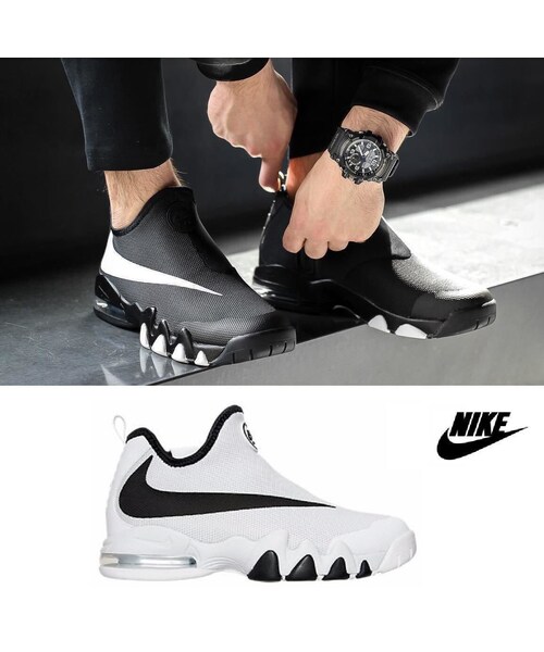 Nike ナイキ の 海外限定 スウォッシュ Nike Men ｓ Big Swoosh 黒 白 スニーカー Wear