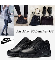 NIKE（ナイキ）の「上品レザー♪大人気オールブラック!!◇NIKE
