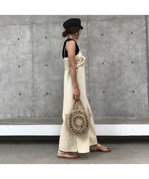 copine(コピン)の「再入荷!サイドスリットキャミオールインワン(3color)【クリックポスト対象商品】(サロペット/オーバーオール・レディース・その他)」の9枚目の写真