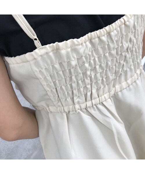 copine(コピン)の「再入荷!サイドスリットキャミオールインワン(3color)【クリックポスト対象商品】(サロペット/オーバーオール・レディース・その他)」の14枚目の写真