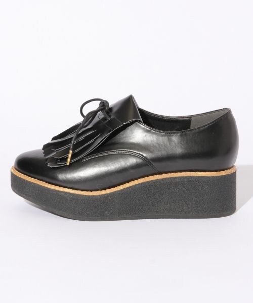 Heather（ヘザー）の「キセカエアツゾコマニッシュ（シューズ・ブラック/エナメルブラック）」の3枚目の写真