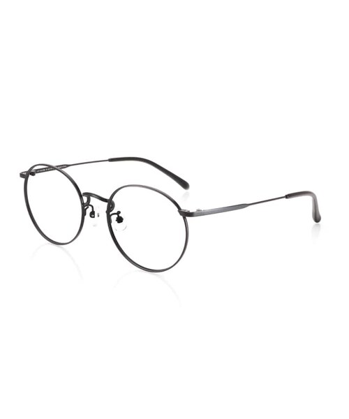 JINS（ジンズ）の「【Color Meta】カラーメタル（メガネ・レディース・ターコイズグリーン(58)/ブラウン(84)/ブラック＆ゴールド(94)/マットブラック(97)・Small 51□19-146○45）」の3枚目の写真