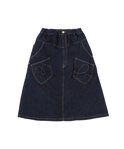 mercibeaucoup, 「mercibeaucoup，」 デニムスカート「Leeコラボ」 01