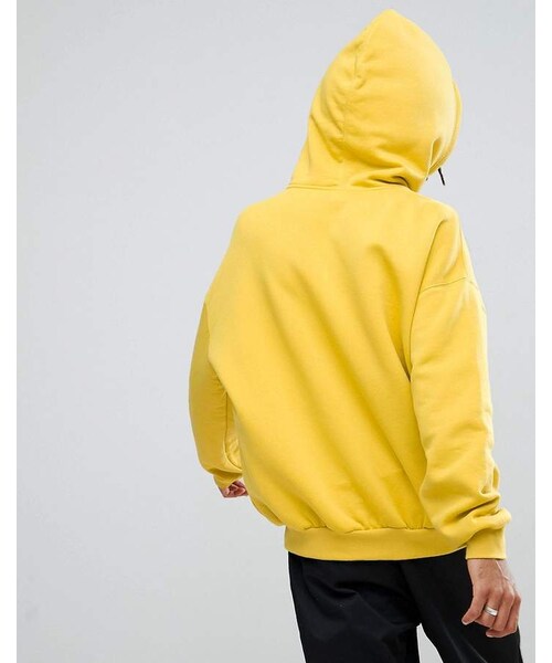 Cheap Monday（チープマンデイ）の「Cheap Monday Goal Hoodie in Yellow（スウェット）」 WEAR