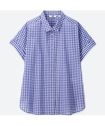 UNIQLO | ソフトコットンチェックシャツ（半袖）(シャツ/ブラウス)