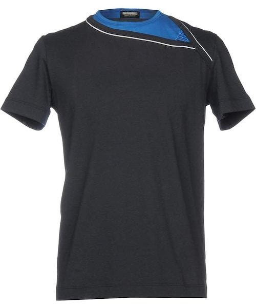 DIRK BIKKEMBERGS シャツ ダークビッケンバーグス 黒ブラック DIRK BIKKEMBERGS（ダークビッケンバーグ）の「DIRK BIKKEMBERGS T