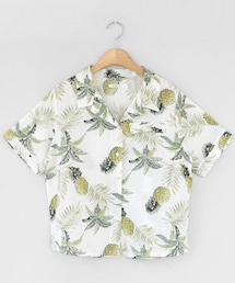 DHOLIC | トロピカルオープンカラーシャツ(シャツ/ブラウス)