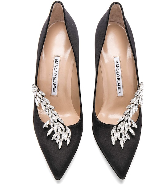 MANOLO BLAHNIK［未使用］希少 JADARONA ブラウンミュール