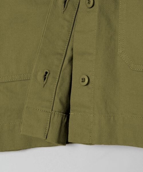 JEANASIS（ジーナシス）の「ショートミリタリージャケット（ジャケット/アウター・カーキ()）」の8枚目の写真