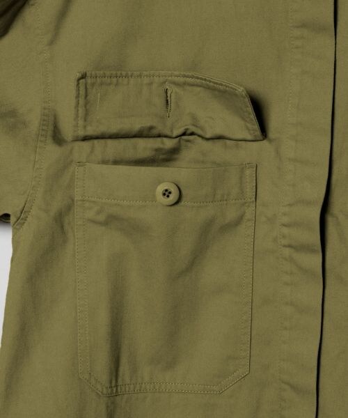 JEANASIS（ジーナシス）の「ショートミリタリージャケット（ジャケット/アウター・カーキ()）」の7枚目の写真