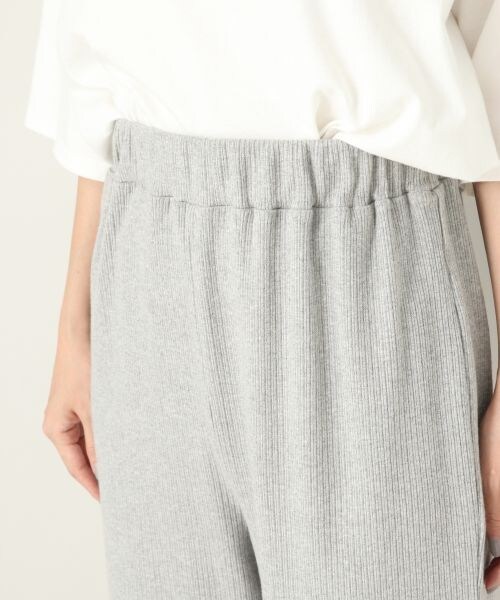 LOWRYS FARM（ローリーズファーム）の「★WEB先行予約アイテム★カットメローパンツ（パンツ・グレー）」の6枚目の写真