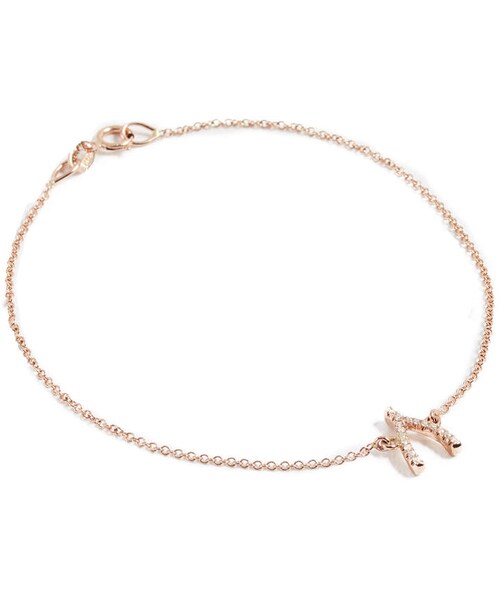 Jennifer Meyer(-)の「Jennifer Meyer Jewelry 18k Gold Diamond Wishbone Bracelet(ブレスレット・レディース・Beige・One Size)」の3枚目の写真
