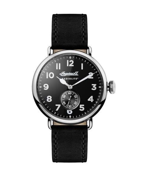 Ingersoll インガソール の Ingersoll Watches Ingersoll Trenton Leather Strap Watch 44mm 腕時計 Wear