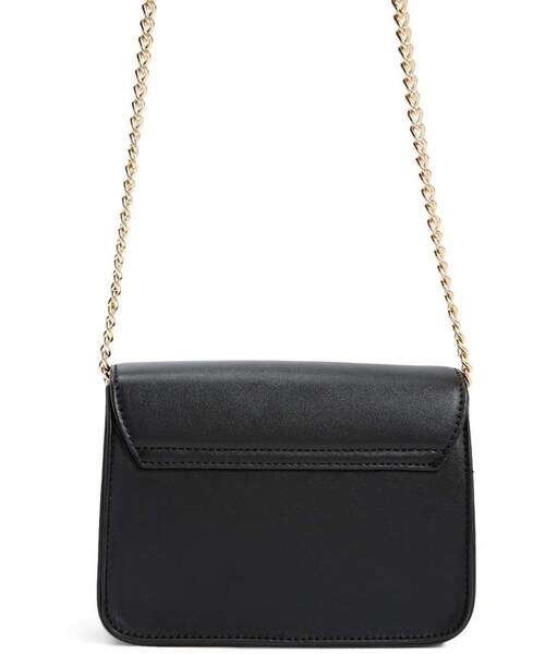 FOREVER 21（フォーエバー トゥエンティーワン）の「Forever 21 Chain-Strap Faux Leather Crossbody（ショルダーバッグ・レディース・Black・One Size）」の5枚目の写真