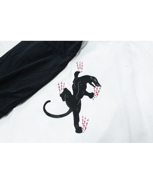 Handmade(ハンドメイド)の「Champion Side Panthers Raglan(Tシャツ/カットソー・メンズ・その他)」の6枚目の写真