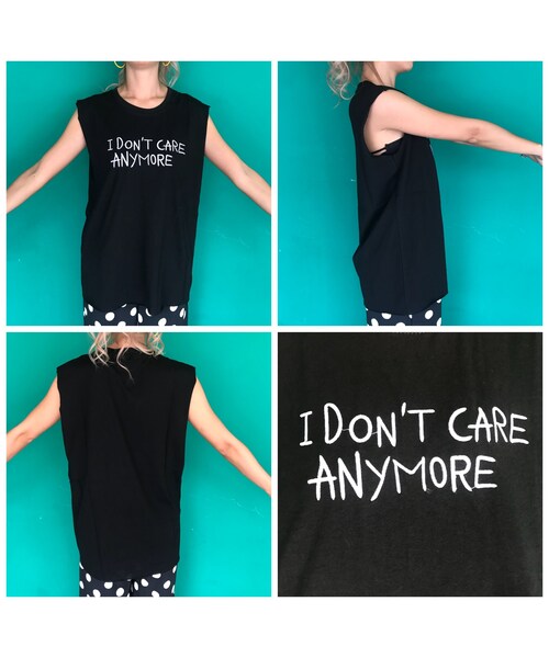 no brand(ノーブランド)の「I don't タンク(タンクトップ・レディース・その他)」の12枚目の写真