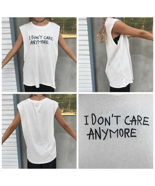 no brand(ノーブランド)の「I don't タンク(タンクトップ・レディース・その他)」の13枚目の写真