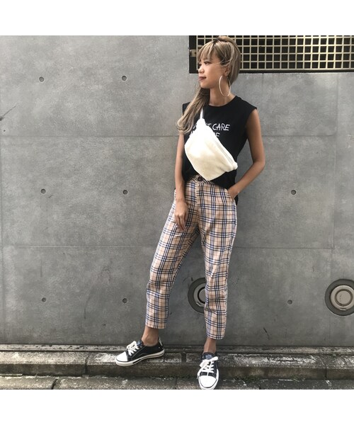 no brand(ノーブランド)の「I don't タンク(タンクトップ・レディース・その他)」の5枚目の写真